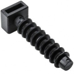 1/4Bc Masonry Mount, BLACK