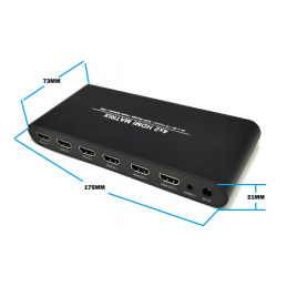 201-503-40 4x2 HDMI Matrix...