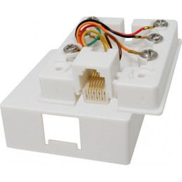 026-155WH 6C White Modular...