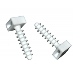 1/4Bc Masonry Mount White