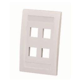 Faceplate 120 type 4 Port