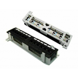 Mini 12 Port CAT6 Patch Panel