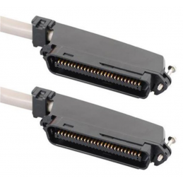AMPHENOL Cable, 10 ft Male