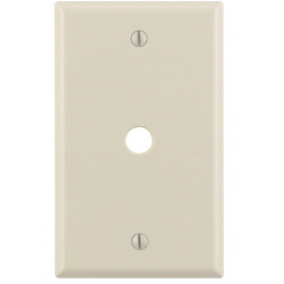 2128V-Box Wall Plate, Ivory