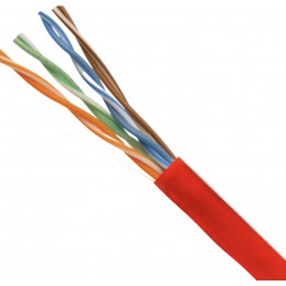 5134-108/RD Cat-5E, 24AWG,...
