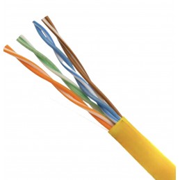 5132-110/YL Cat-5E, 24AWG,...