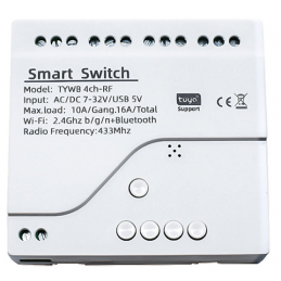 4 Relay WiFi Tuya Smart Switch