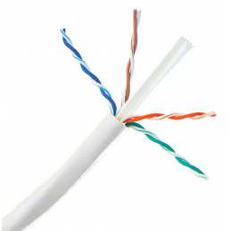 CCA-6-WHITE Cat-6 CCA UTP...