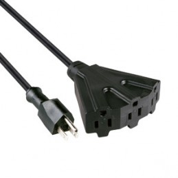 EX-PRO312-50BLK 3-Outlet...