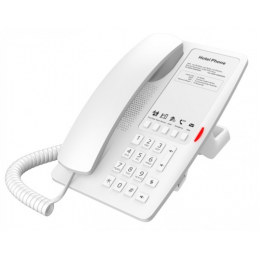 H4W Hotel IP Phone White