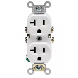 1-877W Receptacle Double...