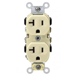 1-877V Receptacle Double...