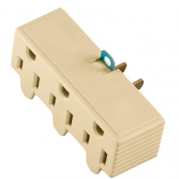 3-Outlet Grounding Adapter...