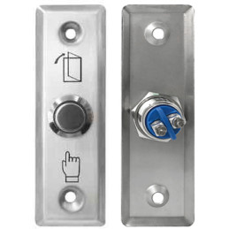 Exit Button Stainless Steel...