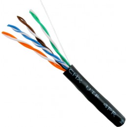 CABLE 5E 1000 FT CMX Ext Black